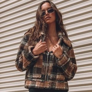 Princess Polly fleece jacket